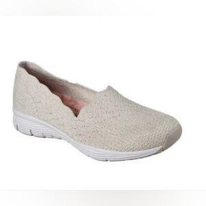 Skechers Seager Stat Scalloped Slip-Ons Size 7 1/2